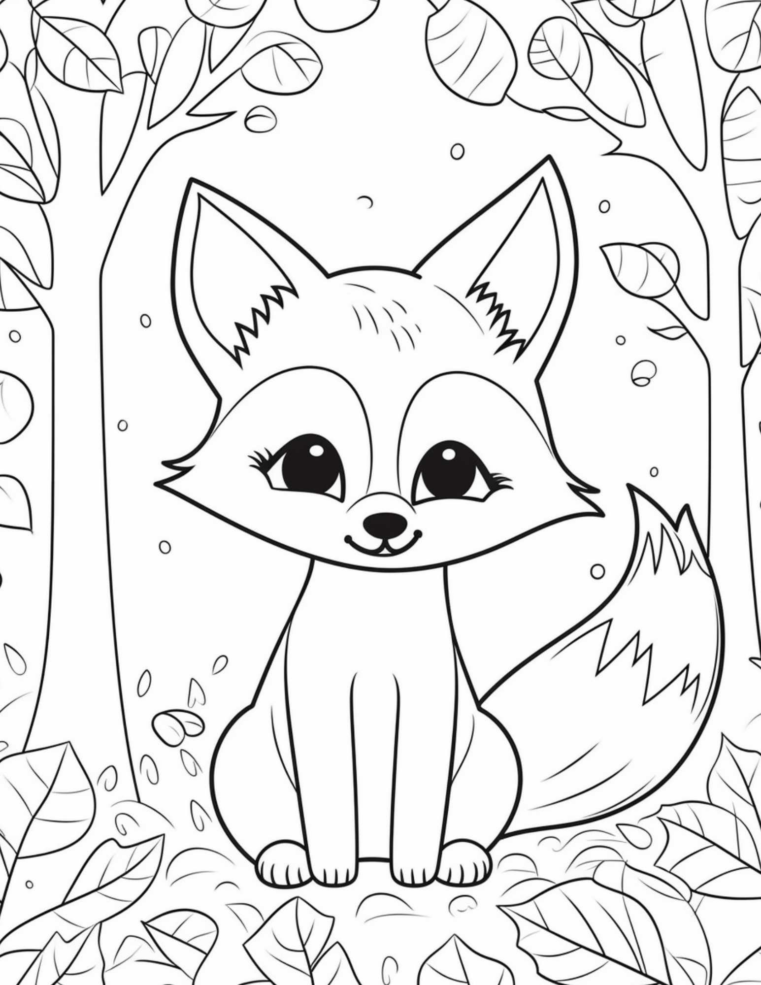 7 Gorgeous And Free Fox Coloring Pages For All Ages intended for Free Printable Fox Coloring Pages