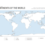 7 Printable Blank Maps For Coloring   All Esl Throughout Printable Blank Map Of Continents And Oceans To Label