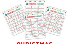 72 Free Printable Christmas Charades Cards - Make Life Lovely within Free Printable Christmas Charades Game