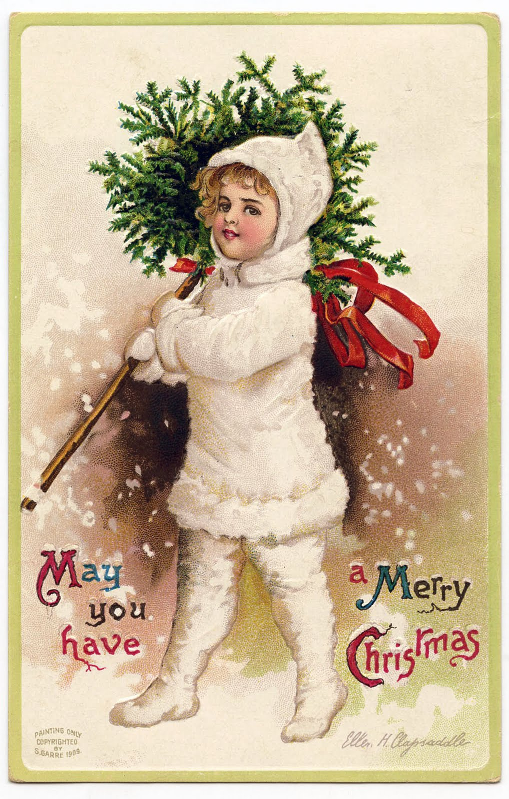 761 Free Merry Christmas Images – Best Holiday Pictures! inside Free Printable Vintage Christmas Images