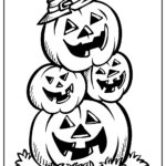 88 Halloween Coloring Pages: Free Printables For Kids Inside Free Printable Colouring Pages Halloween