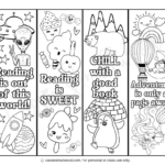 92 Cute Free Printable Bookmarks   Cassie Smallwood Intended For Free Printable Bookmarks For Students