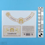 Ab07 L   Champagne Bottle Label Set   Breakaway Effects With Printable Champagne Bottle Labels