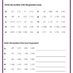 Absolute Value Worksheets Regarding Free Printable Worksheets For 7th Graders
