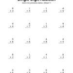 Addition Worksheets (Free Printable Easy Math Problems) – Free Throughout Free Printable Math Addition Worksheets