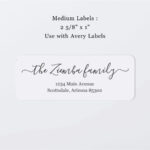 Address Label Template   Wedding, Christmas, Etc   Instant Invitation Pertaining To Printable Address Labels For Wedding Invitations