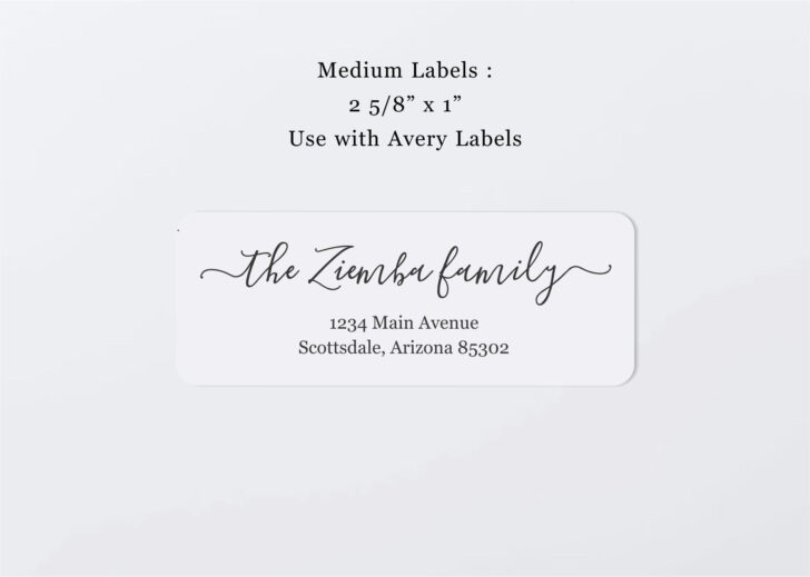 Printable Address Labels For Wedding Invitations