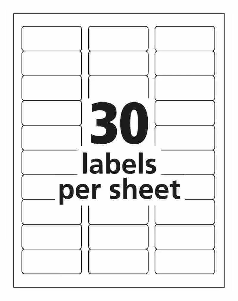 Address Label Wizard Applescript (Label 5160 Template in Printable Label Template 5160