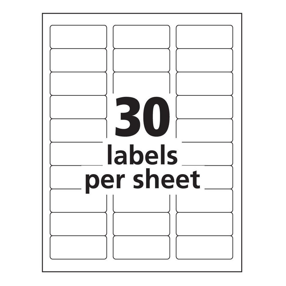 Address Labels Printable - Printable Party Favors within Free Printable Label Templates 30 Per Sheet