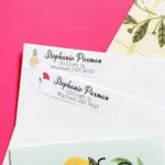 Address Labels With Cricut   Crafting In The Rain With Regard To Printable Address Labels For Envelopes