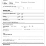Adult Counseling Intake Form With Regard To Free Printable Counseling Intake Forms