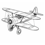 Airplane Coloring Pages   16 Free Printable Sheets | Skip To My Lou Inside Free Printable Airplane Coloring Pages