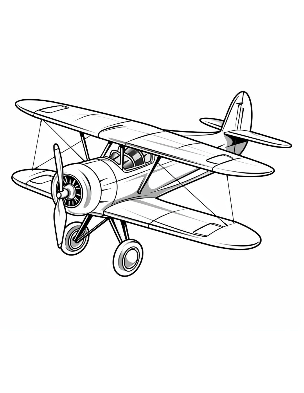 Airplane Coloring Pages - 16 Free Printable Sheets | Skip To My Lou inside Free Printable Airplane Coloring Pages