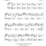 Amazing Grace   Free Lds Piano Solosjohn Tyler Inside Free Printable Amazing Grace Hymn Sheet Music