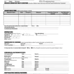 Annual Physical Examination Pdf Form   Formspal Within Free Printable Annual Physical Exam Form