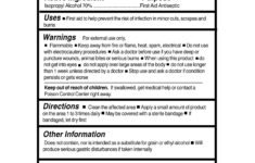 Antiseptic Isopropyl Alcohol Mckesson Brand – Mckesson in [%Free Printable 70% Alcohol Label|Free Printable 70% Alcohol Label%]