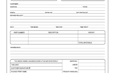 Auto Repair Order Form Pdf Free: Fill Out &amp; Sign Online | Dochub regarding Free Printable Auto Repair Forms