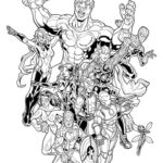 Avengers Coloring Pages From Marvel | K5 Worksheets With Free Printable Avengers Coloring Pages