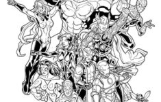 Avengers Coloring Pages From Marvel | K5 Worksheets with Free Printable Avengers Coloring Pages