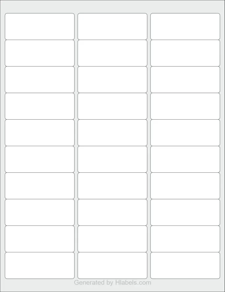 Printable Address Labels Free