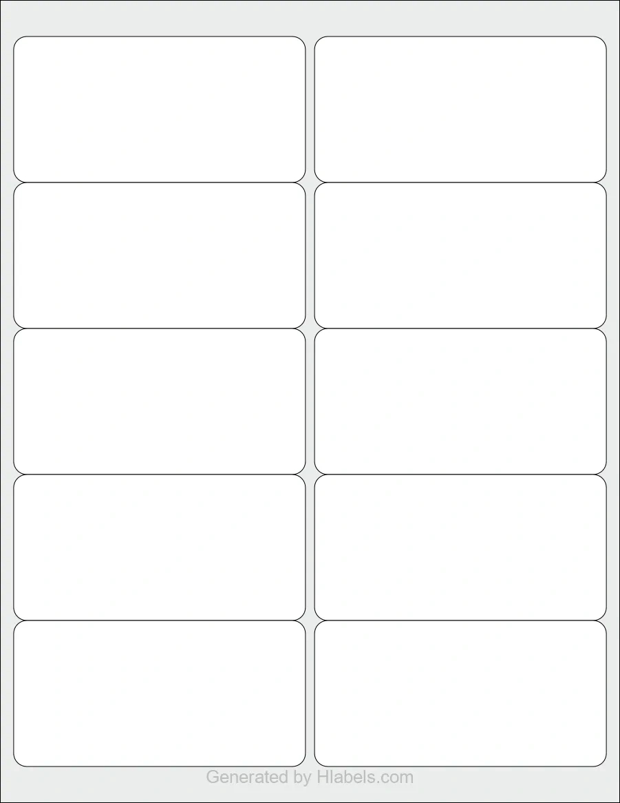 Avery® 5163 Label Template | Print Online Instantly throughout Free Printable Label Template 5163