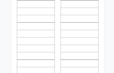 Avery 5366 Label Template For Google Docs &amp; Sheets in Word Template For Avery 5366