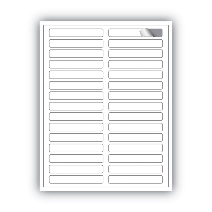 Free Printable Label Template 5366