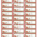 Avery Free Printable Christmas Labels   Printable Party Favors With Free Printable Avery Christmas Labels