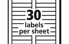 Avery Trueblock White Laser/Inkjet File Folder Labels, 3-7/16" X 2 inside Free Avery Template 5366 Download