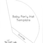 Baby Party Hats And Free Printable Template   The Crazy Craft Lady Intended For Free Printable Printable Party Hat Template