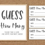 Baby Shower Guess How Many In A Jar Free Printable   Shop On Pinterest With Regard To Free Printable Guess How Many Printable Sheet