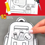 Back To School Backpack Craft – 10 Minutes Of Quality Time In Free Printable Back To School Crafts