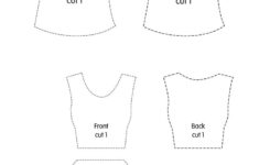 Barbie Clothes Templates - 20 Free Pdf Printables | Printablee inside Free Printable Patterns For Barbie Clothes
