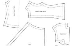 Barbie Clothes Templates – 20 Free Pdf Printables | Printablee intended for Free Printable Patterns For Barbie Clothes