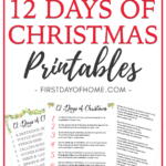 Beautiful 12 Days Of Christmas Lyrics Printable [Free Download] Pertaining To Free Printable 12 Days Of Christmas
