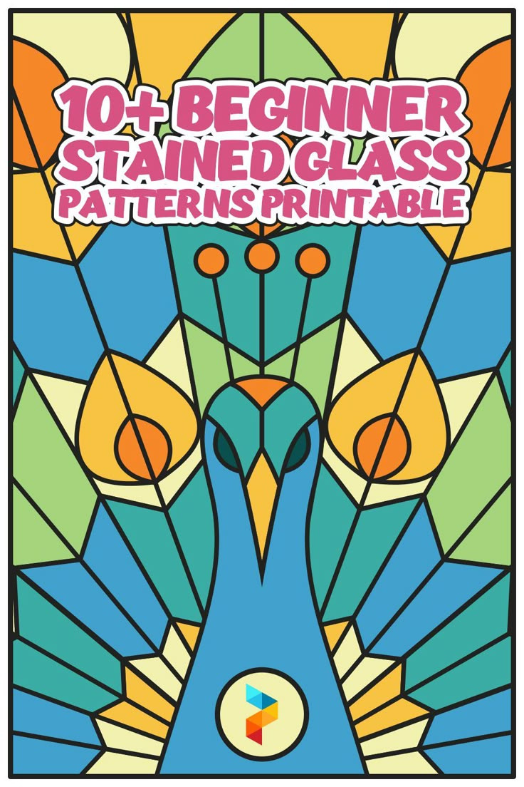 Beginner Stained Glass Patterns - 19 Free Pdf Printables | Printablee regarding Free Printable Stained Glass Suncatcher Patterns