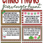 Best Ever Christmas Scavenger Hunt   Play Party Plan Throughout Free Printable Christmas Scavenger Hunt