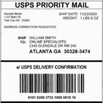 Best Of Free Printable Shipping Label Template Best Of Template Regarding Printable Shipping Label Free