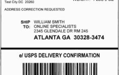 Best Of Free Printable Shipping Label Template Best Of Template throughout Printable Usps Shipping Label