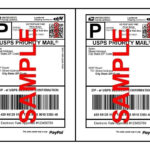 Beste Premium Versand Versandetiketten 8,5 X 5,5 Halber Bogen Selbstklebend Inside Printable Usps Shipping Label