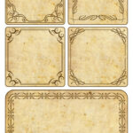 Blank Halloween Labels   15 Free Pdf Printables | Printablee For Free Printable Blank Halloween Labels