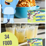 Bluey Party Food Label Cards + Free Snack Bar Sign | Printabelle Throughout Free Printable Bluey Party Food Labels