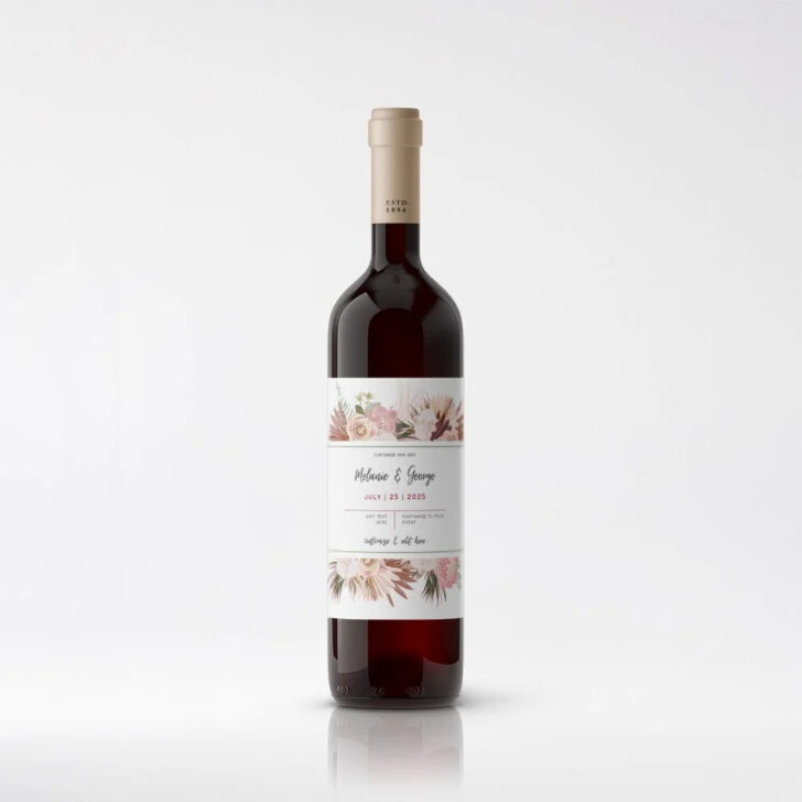 Free Wine Label Templates Printable