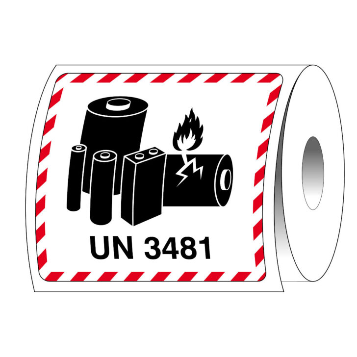 Printable Label UN3481