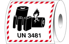 Brady Part: 237813 | Packaging Labels - Lithium-Ion - Un 3481 with Un3481 Label Printable