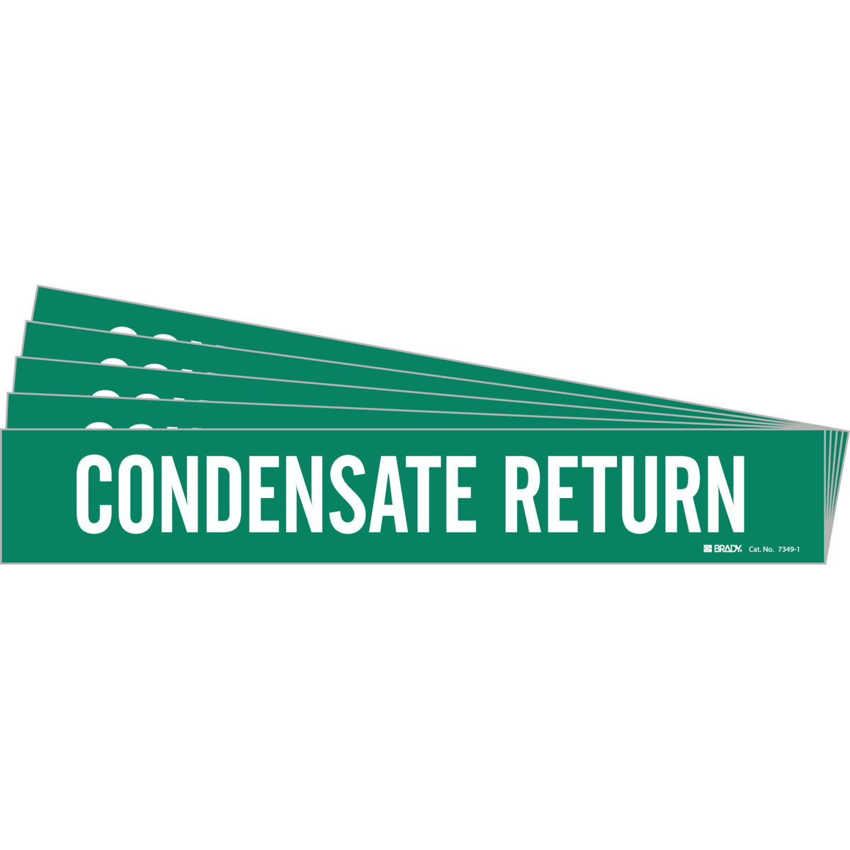 Brady Part: 7349-1-Pk | 172249 | Condensate Return Pipe Marker with regard to Sf 710 Unclassified Label Printable