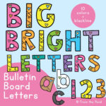Bulletin Board Letters For The Classroom   Just Print And Display For Free Printable Letters For Bulletin Board