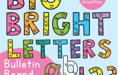 Bulletin Board Letters For The Classroom - Just Print And Display for Free Printable Letters For Bulletin Board
