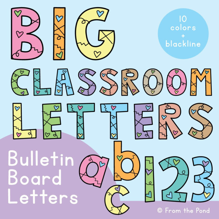 Free Printable Letters For Bulletin Board