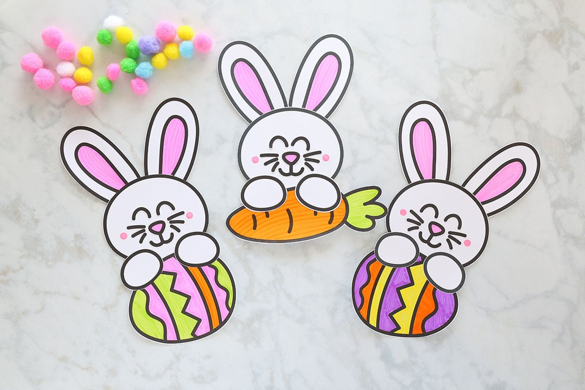 Bunny Template (Free Printables) - The Best Ideas For Kids pertaining to Free Printable Easter Bunny Templates